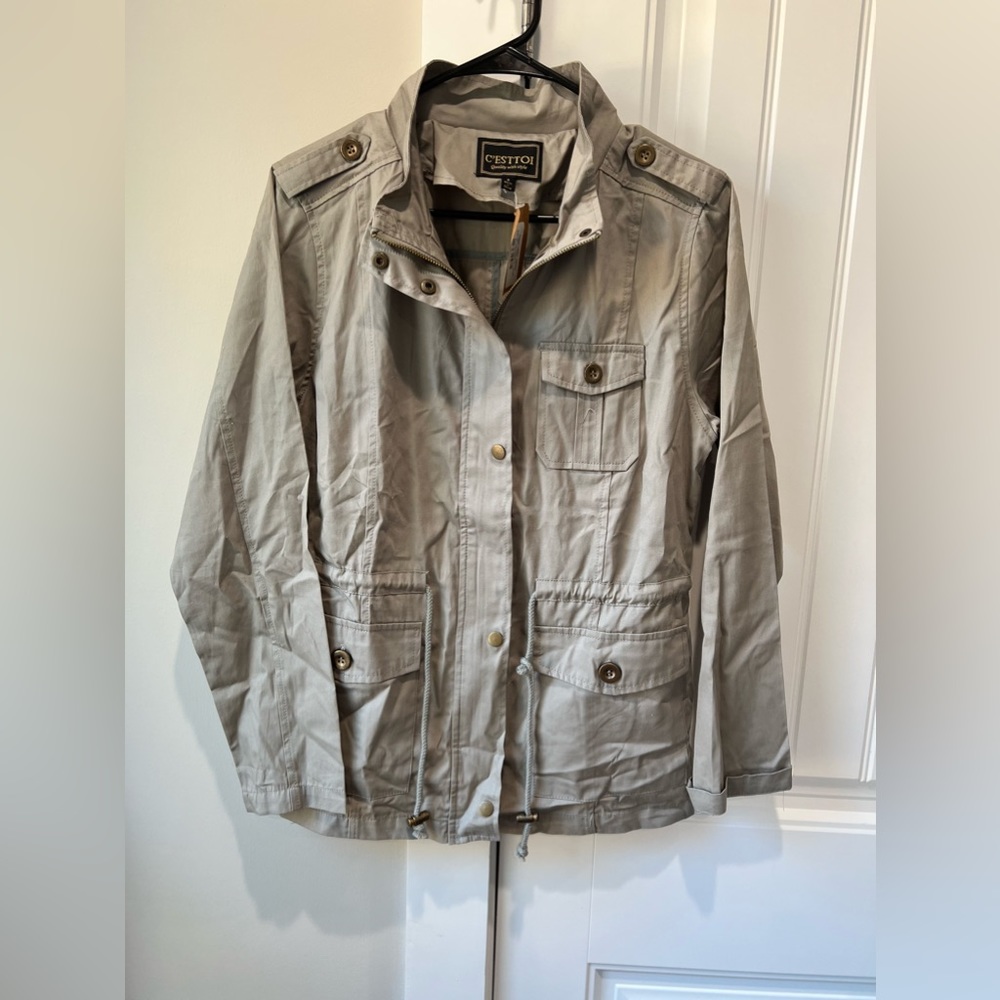 Womens Sage utility jacket